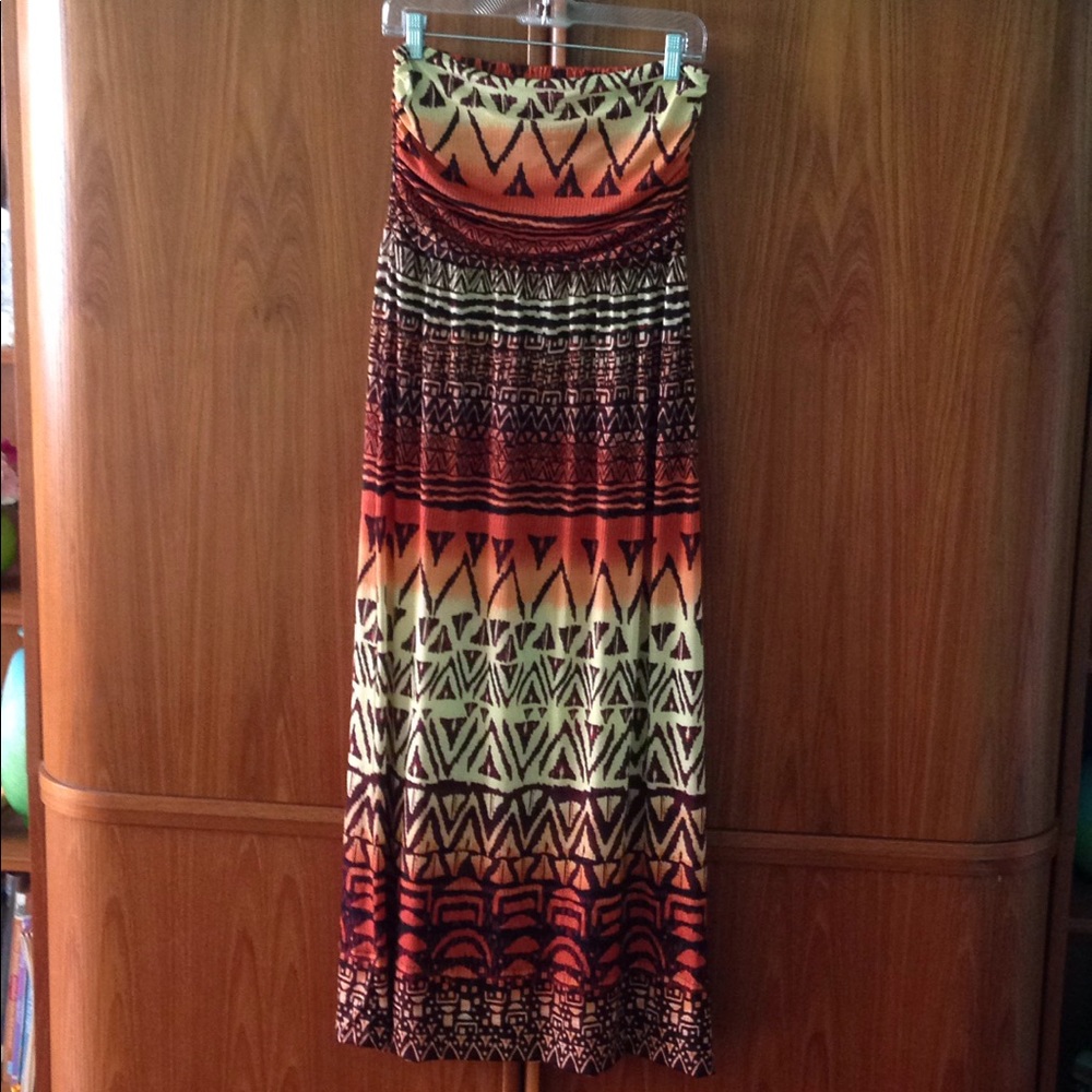 Mlle Gabrielle strapless maxi dress